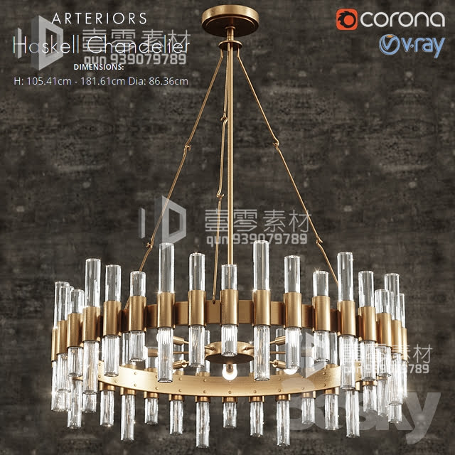 3DSKY MODELS – CEILING LIGHT – No.001 - thumbnail 0