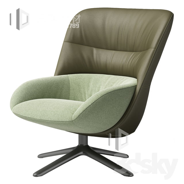 3DSKY MODELS – CHAIR & ARMCHAIR – VOL.06 – No.009 - thumbnail 0