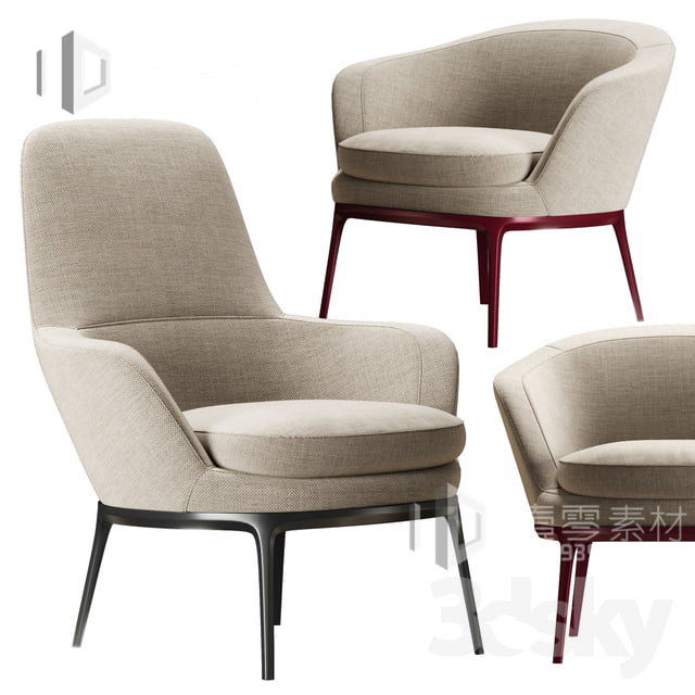 3DSKY MODELS – CHAIR & ARMCHAIR – VOL.06 – No.019