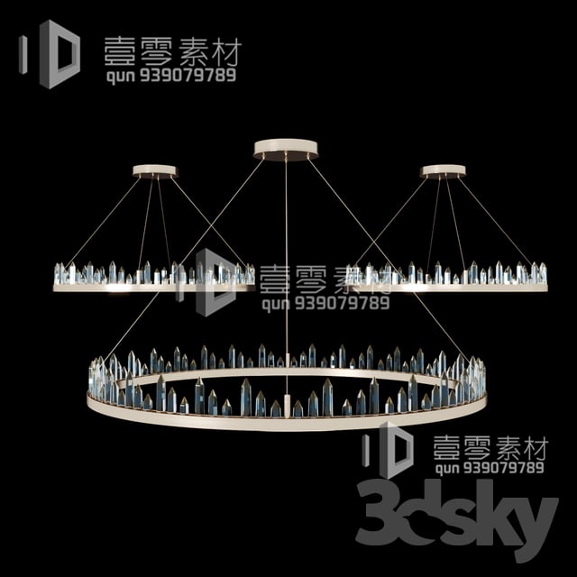3DSKY MODELS – CEILING LIGHT – No.025
