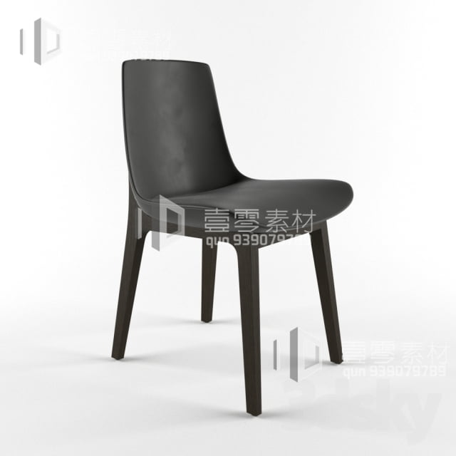 3DSKY MODELS – CHAIR & ARMCHAIR – VOL.05 – No.029 - thumbnail 0