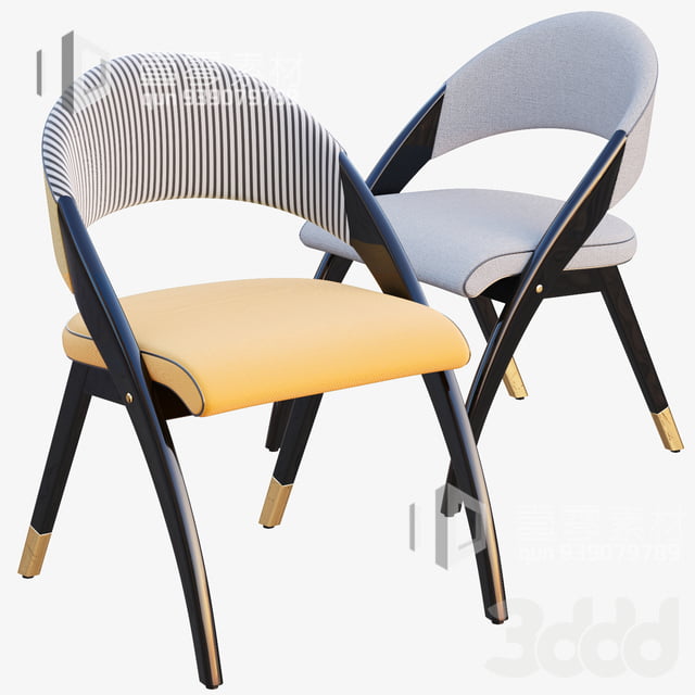 3DSKY MODELS – CHAIR & ARMCHAIR – VOL.06 – No.029 - thumbnail 0