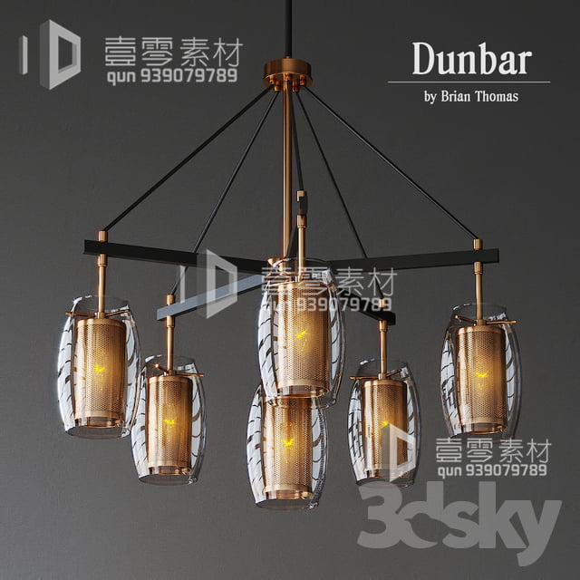 3DSKY MODELS – CEILING LIGHT – No.040