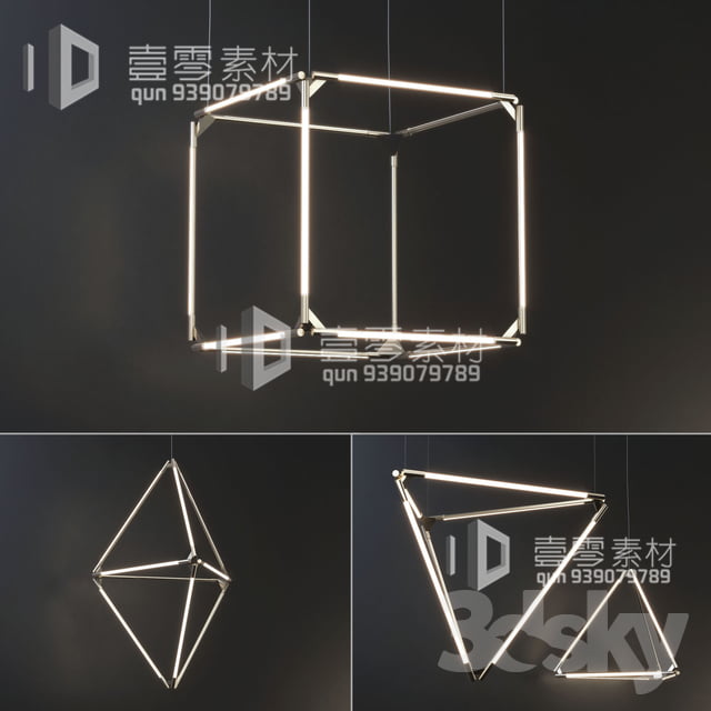 3DSKY MODELS – CEILING LIGHT – No.128