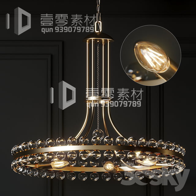 3DSKY MODELS – CEILING LIGHT – No.169