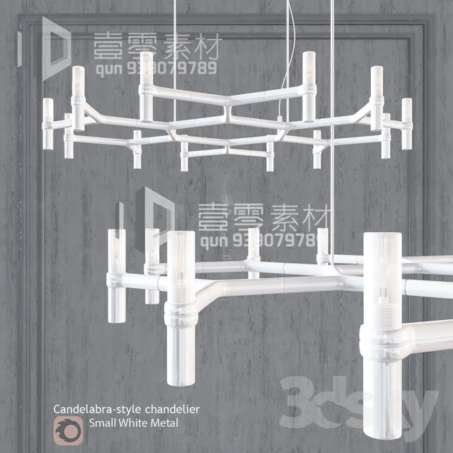 3DSKY MODELS – CEILING LIGHT – No.183 - thumbnail 0