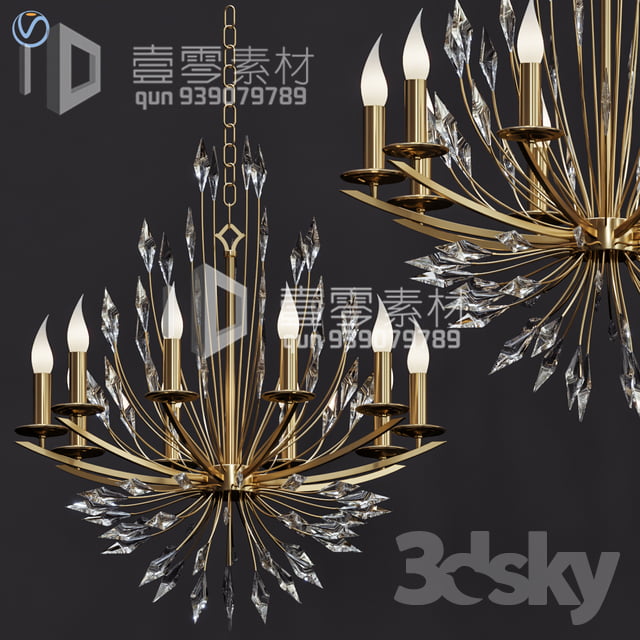 3DSKY MODELS – CEILING LIGHT – No.200