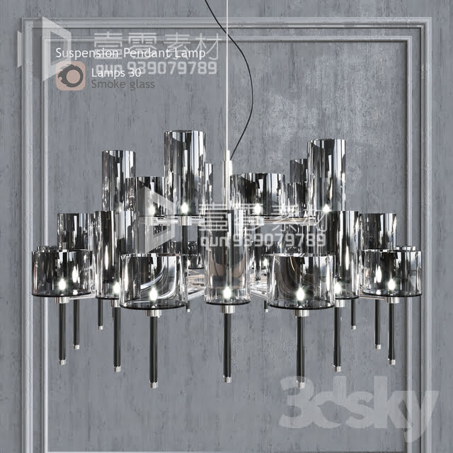 3DSKY MODELS – CEILING LIGHT – No.238