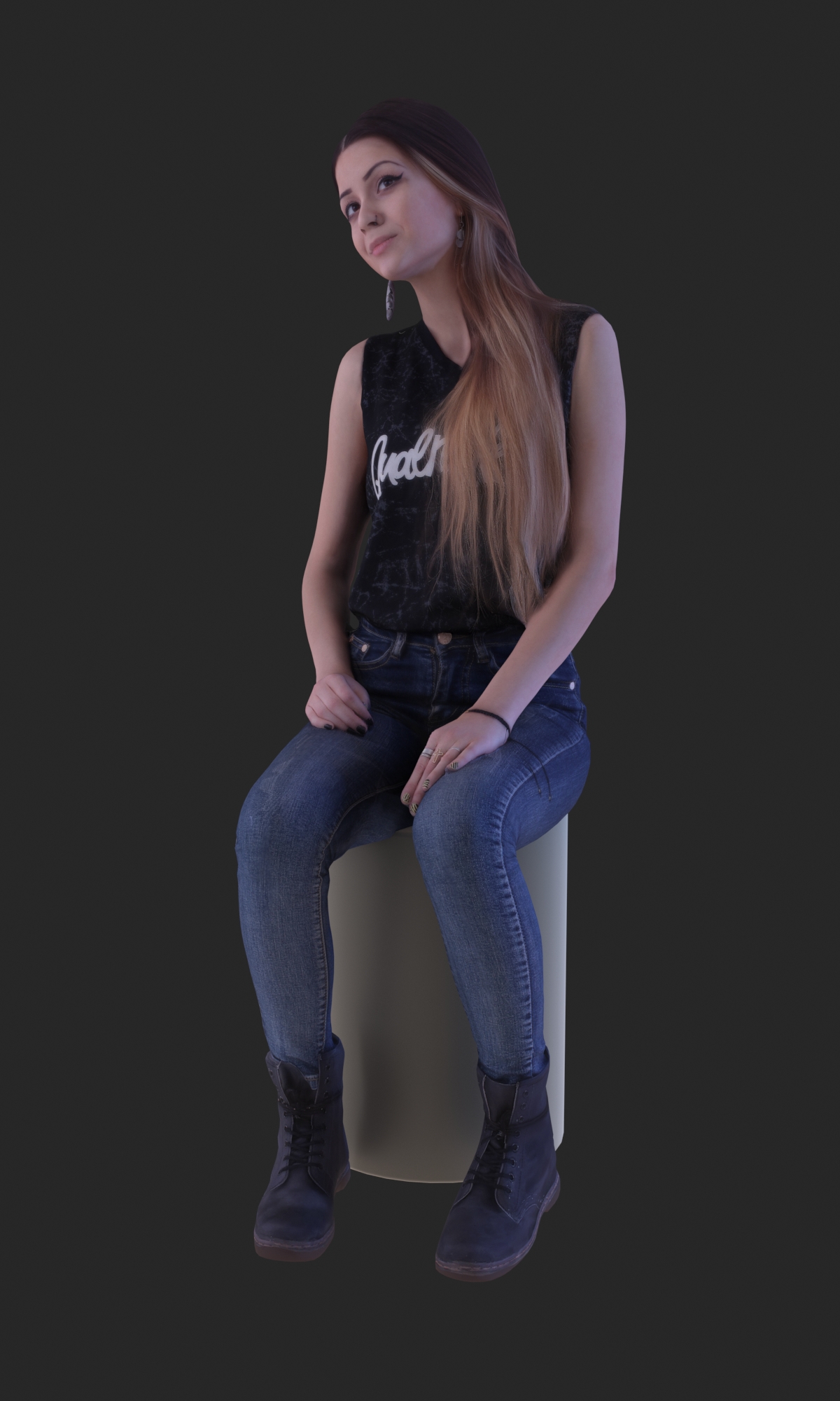 3DSKY FREE – HUMAN 3D – POSED PEOPLE – No.012 - thumbnail 0