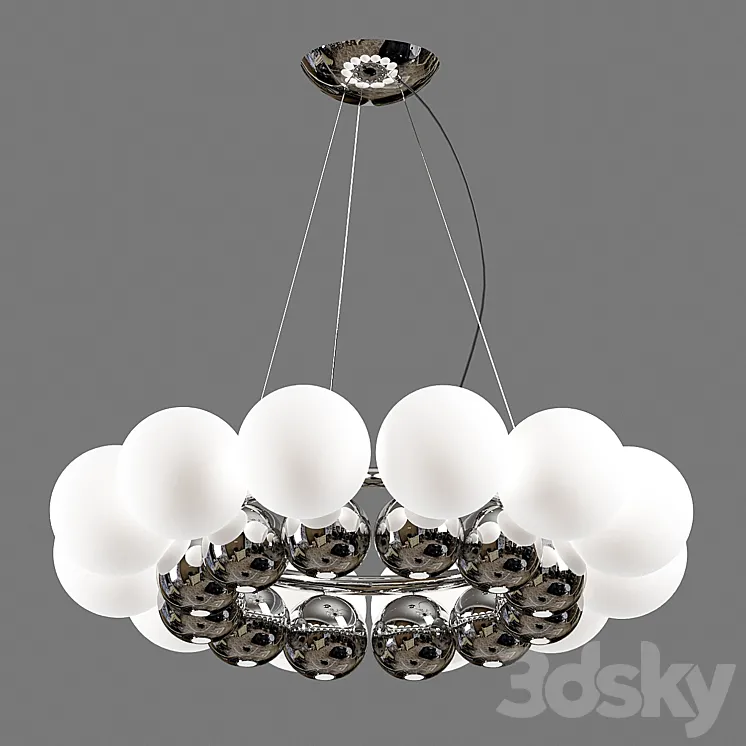 24 Pearls Pendant by Vistosi 3DS Max Model