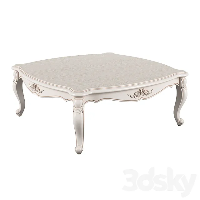 2501000_230_Carpenter_Big_square_tea_table_1200x1200x437 3DS Max Model