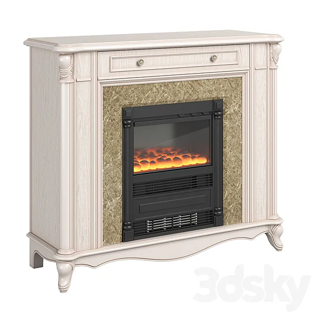 2551100_230_Carpenter_Fireplace_cabinet_1200x421x1032 3ds Max