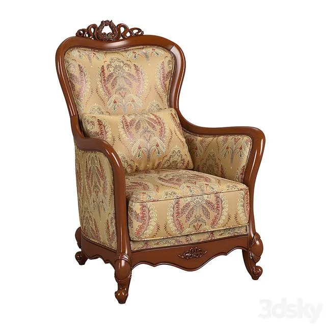 2607600F_230_1_Carpenter_Sofa_chair_A_750x850x1110 3dsMax Model