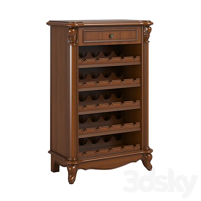 2610250_230_1_Carpenter_Small_bar_cabinet_722x405x1100 3ds Max