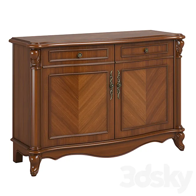 2610400_230_1_Carpenter_Small_Sofa_back_cabinet_1180x420x800 3ds Max