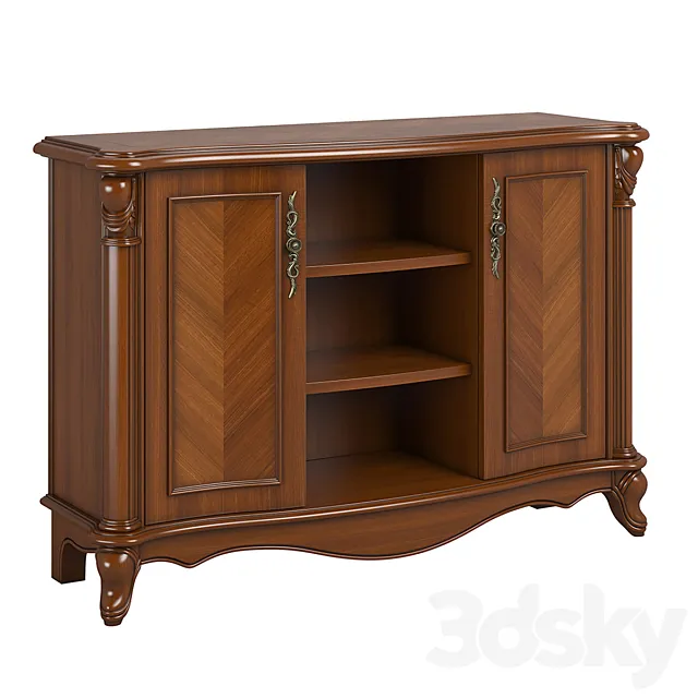 2612300_230_1_Carpenter_Small_TV_cabinet_1180x380x800 3ds Max