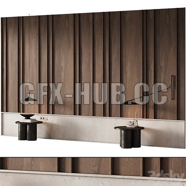 268 Wall Composition 10 3dsMax Model