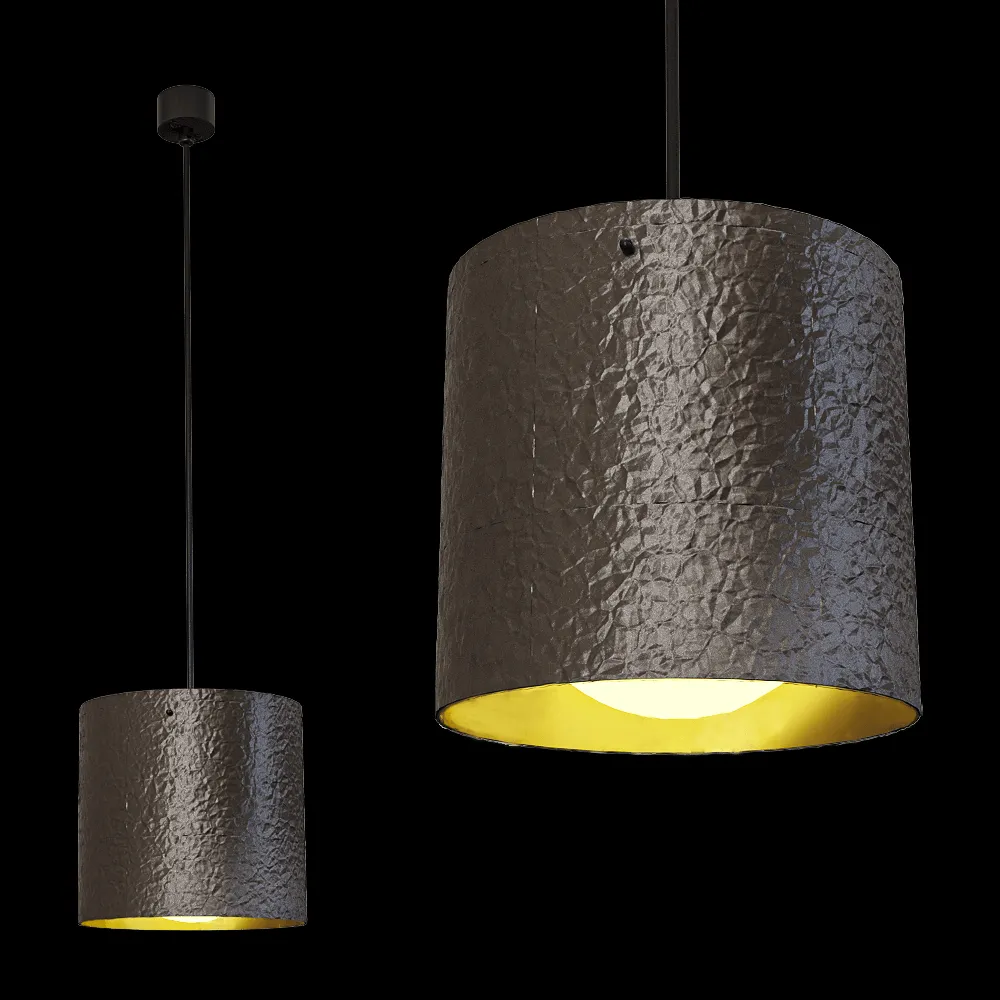 2К Светомастерская – Pendant lamp FERRUM 012 3ds Max