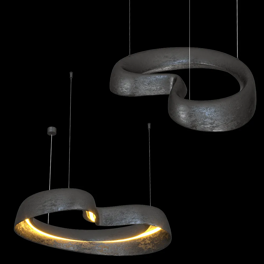 2К Светомастерская – Pendant lamp NEBULA 011 3ds Max
