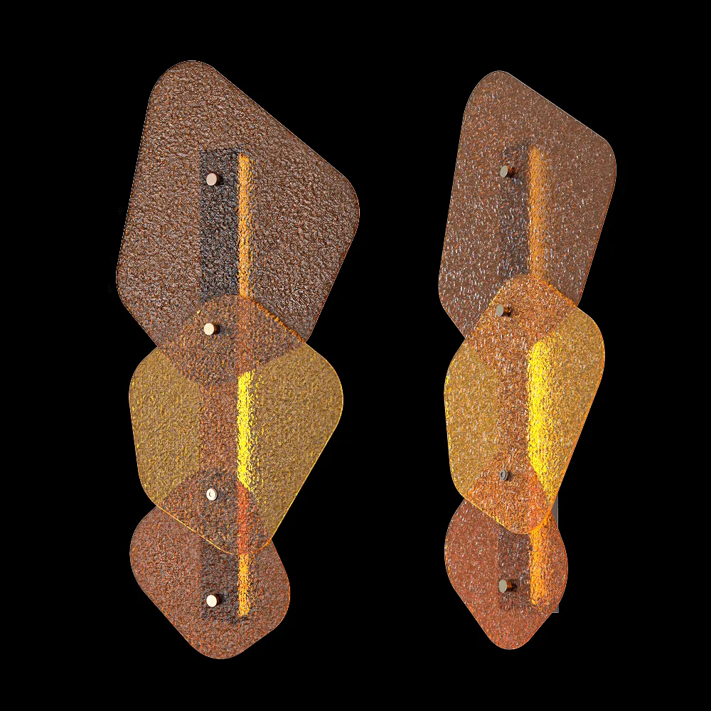 2К Светомастерская – Wall lamp AMBER 021 3ds Max