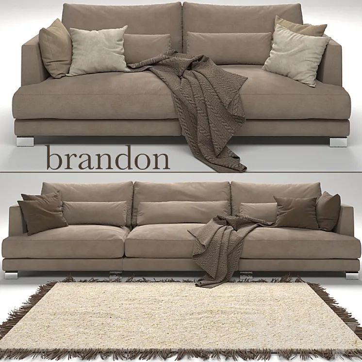 2Divana BRANDON 3DS Max