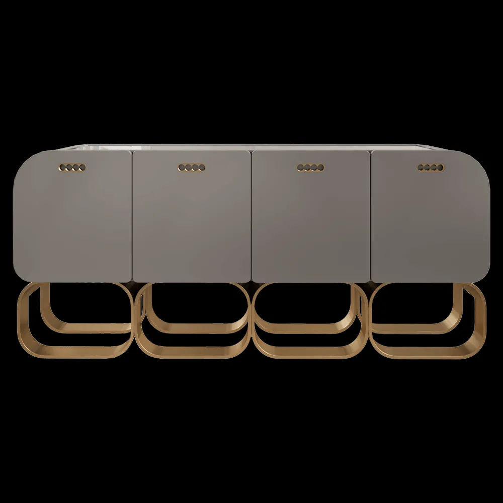 2K1M – Sideboard Punch Ring 3ds Max