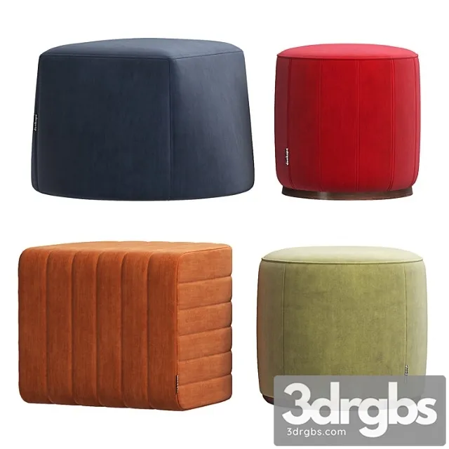 2nd collection of poufs from domkapa 2 3dsmax Download
