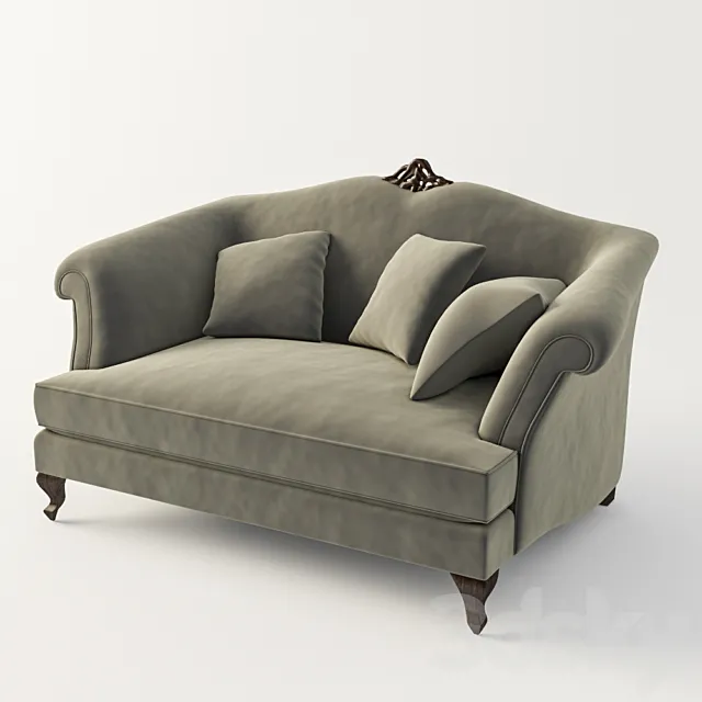 2x seater sofa Christopher Guy_60-0202 3DS Max Model