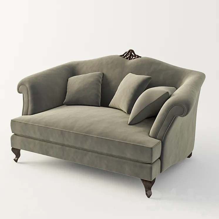 2x seater sofa Christopher Guy_60-0202 3DS Max