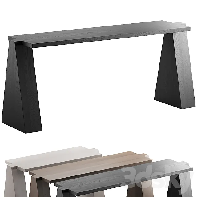 305 console 05 Kaizen console table by MOMU 3ds Max