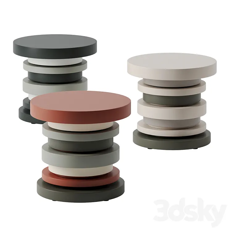 33 side table By Tomasella 3DS Max