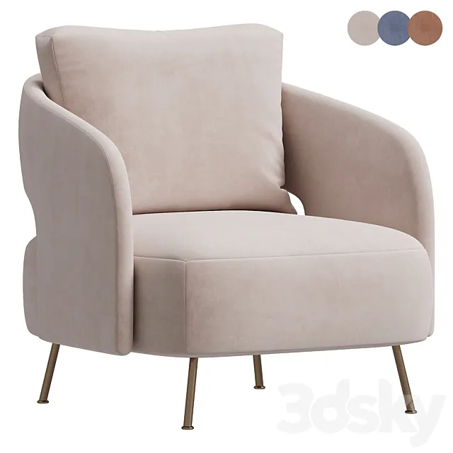 365 Armchair 3dsMax Model