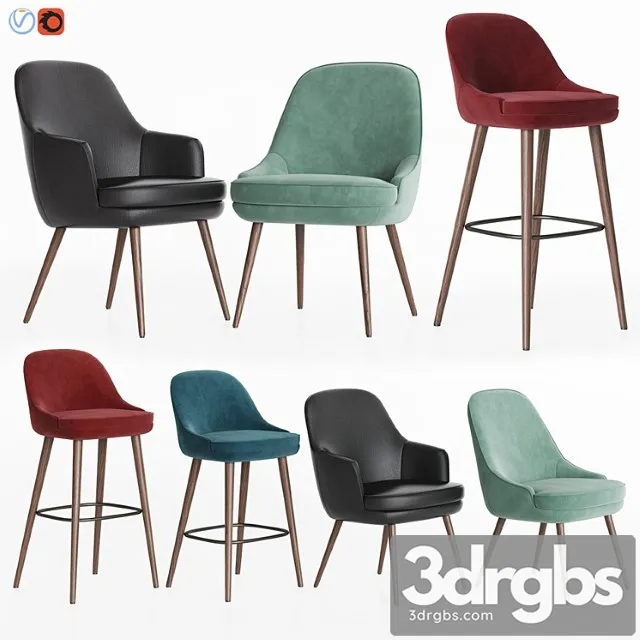 375 walter knoll chairs collection 2 3dsmax Download