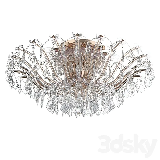 383010210 Chandelier CHIARO Louise 3DSMax File