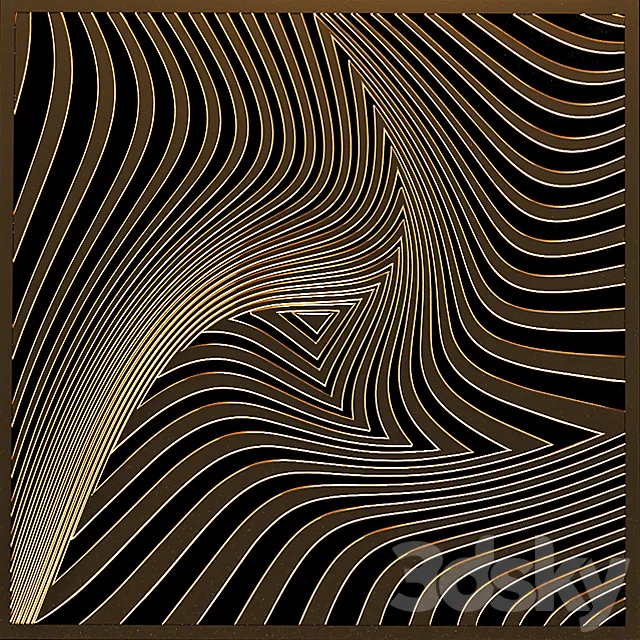 3D Illusions Panel 3DS Max Model