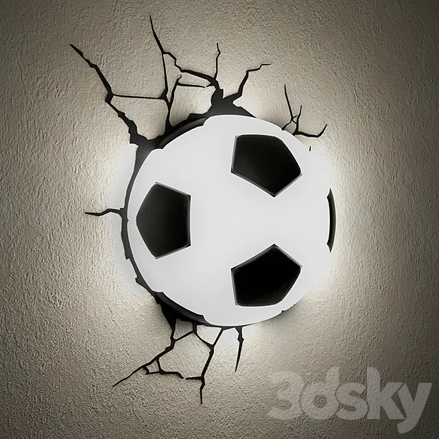 3D light “ball” 3DS Max Model