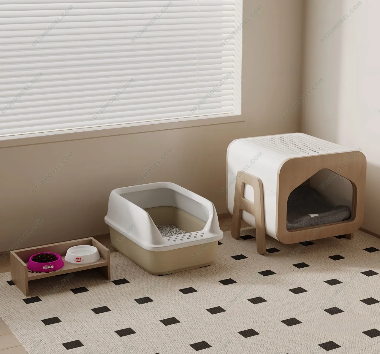 3D Models of Decoration for pet – 014 – CORONA
