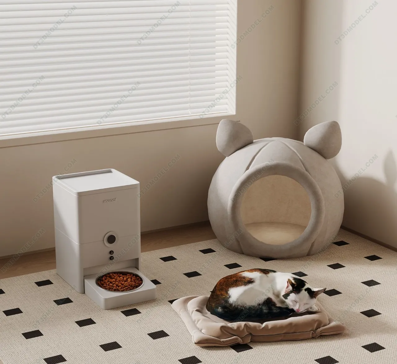 3D Models of Decoration for pet – 017 – VRAY
