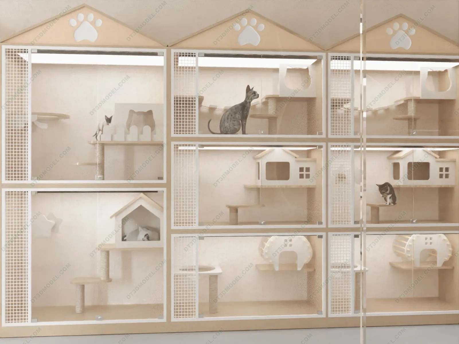 3D Models of Decoration for pet – 043 – CORONA