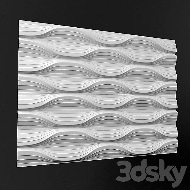 3D panel 3DS Max Model