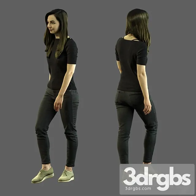 3d scan woman 8