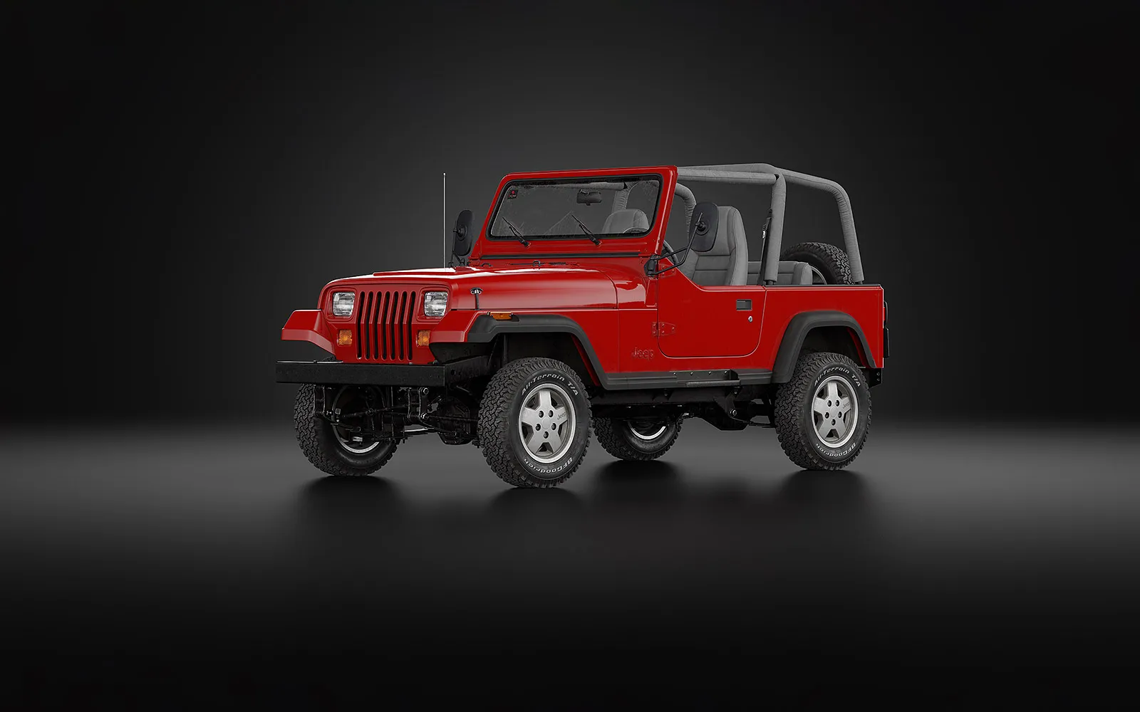 3D Vehicle – 1987 Jeep Wrangler