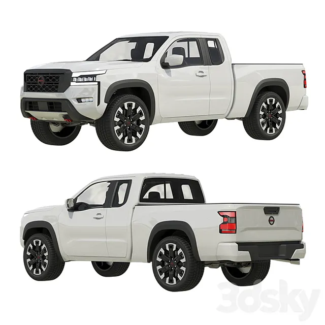 3D Vehicle – Nissan_Frontier_King_Cab_2022