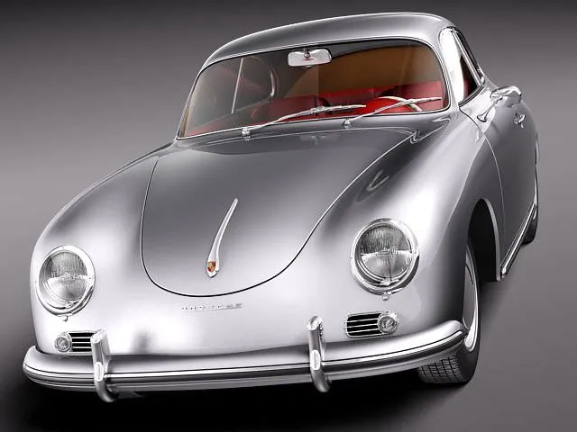 3D Vehicle – Porsche 356A Coupe 1955