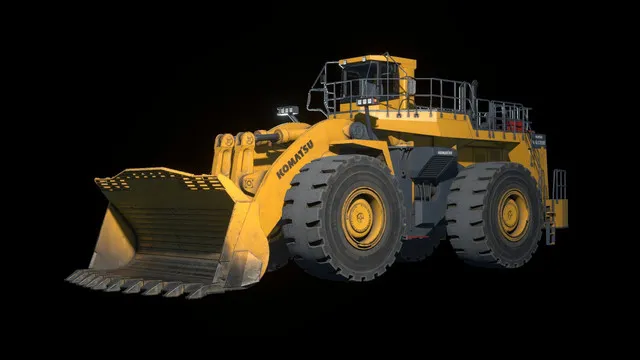 3D Vehicle – Wheel Loader Komatsu WA1200