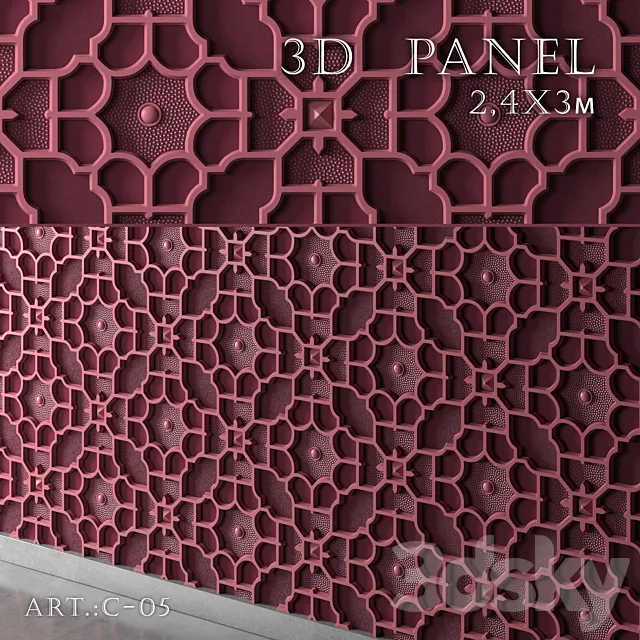 3D_Panel_c05 3ds Max