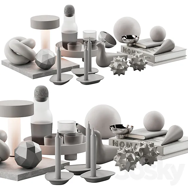 Decorative – Set – 3D Models – 0354