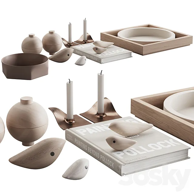 Decorative – Set – 3D Models – 0395