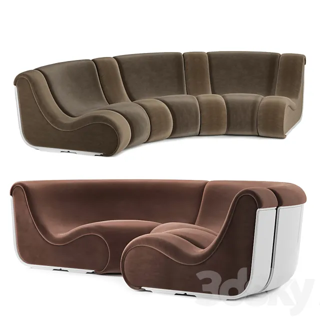 Furniture – Sofa 3D Models – 0879