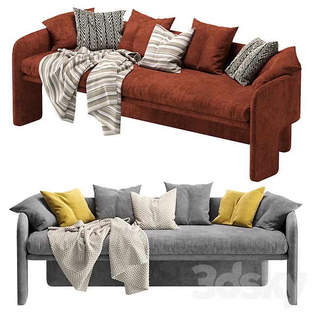 Furniture – Sofa 3D Models – 0880